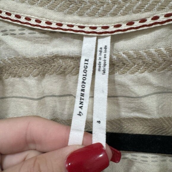 Anthropologie Delphine‎ Textured Tunic dress Size Small S - Picture 5 of 9